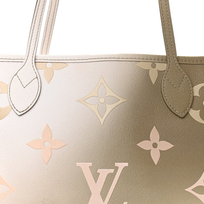 Louis Vuitton Monogram Giant Spring In The City Neverfull MM Sunset Kaki 8 of 14