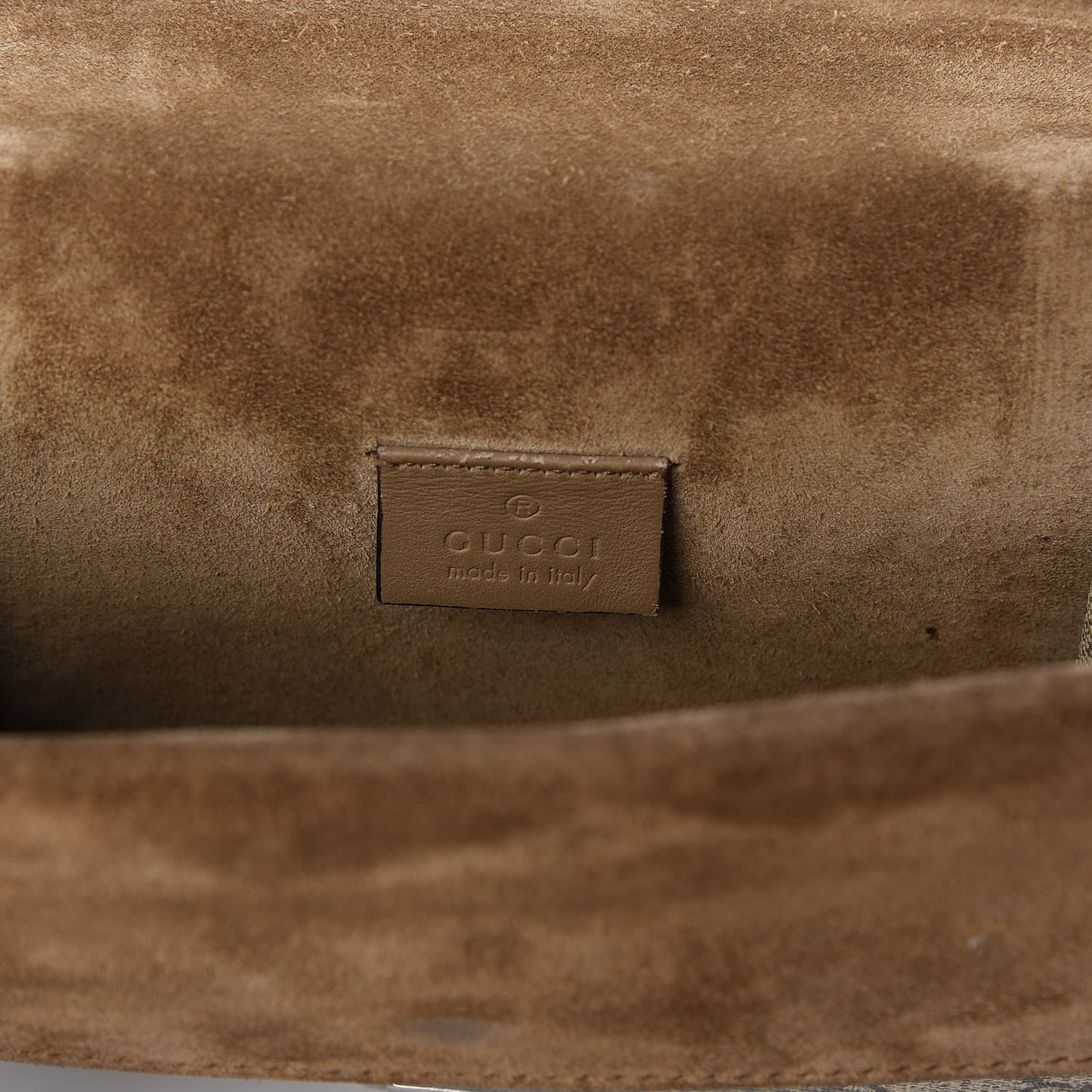 GG Supreme Monogram Mini Dionysus Shoulder Bag Taupe