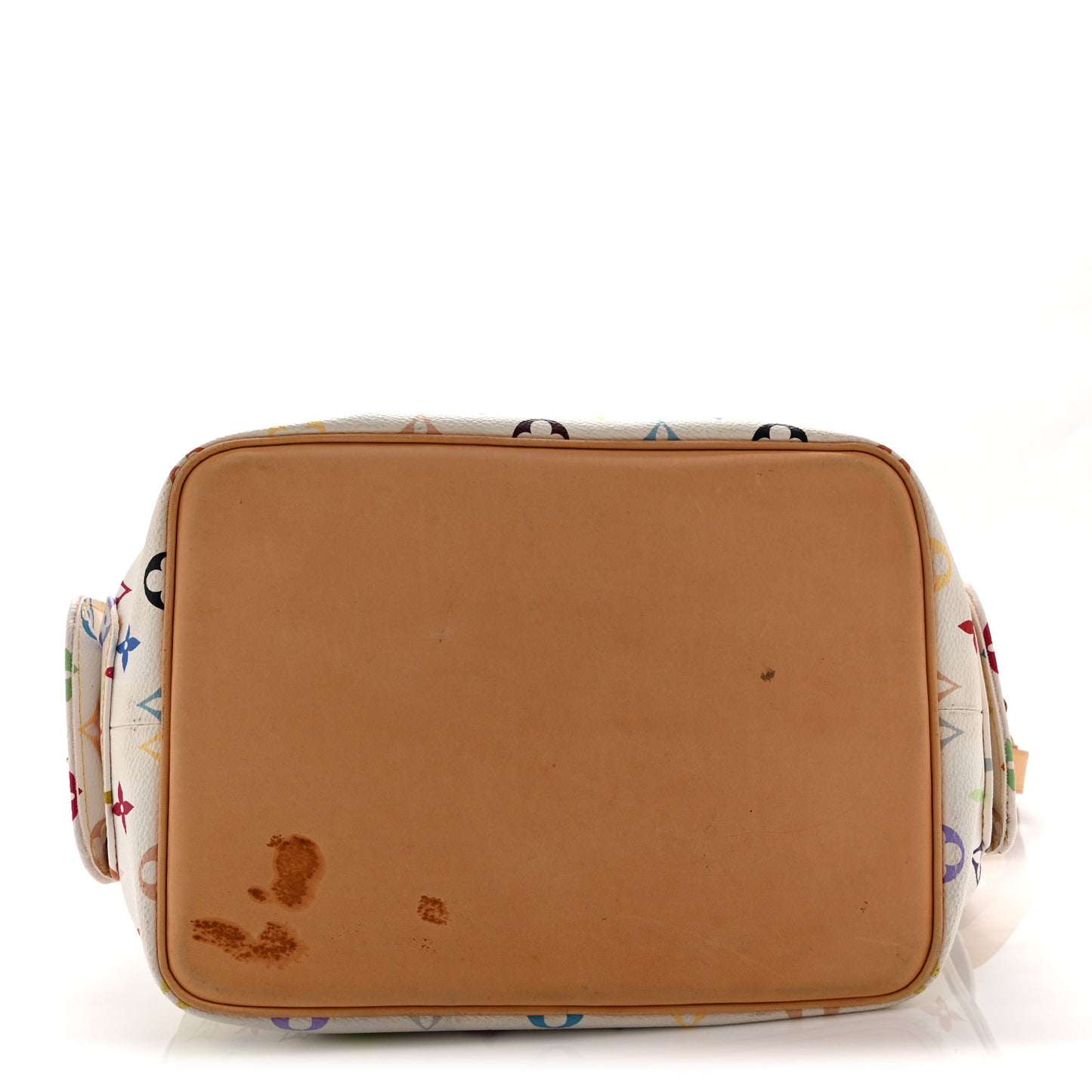 Monogram Multicolor Petit Noe White