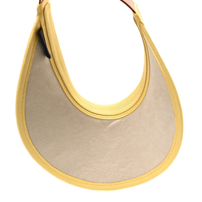 Louis Vuitton Calfskin Raffia Monogram Strawgram Visor Yellow Natural 7 of 9