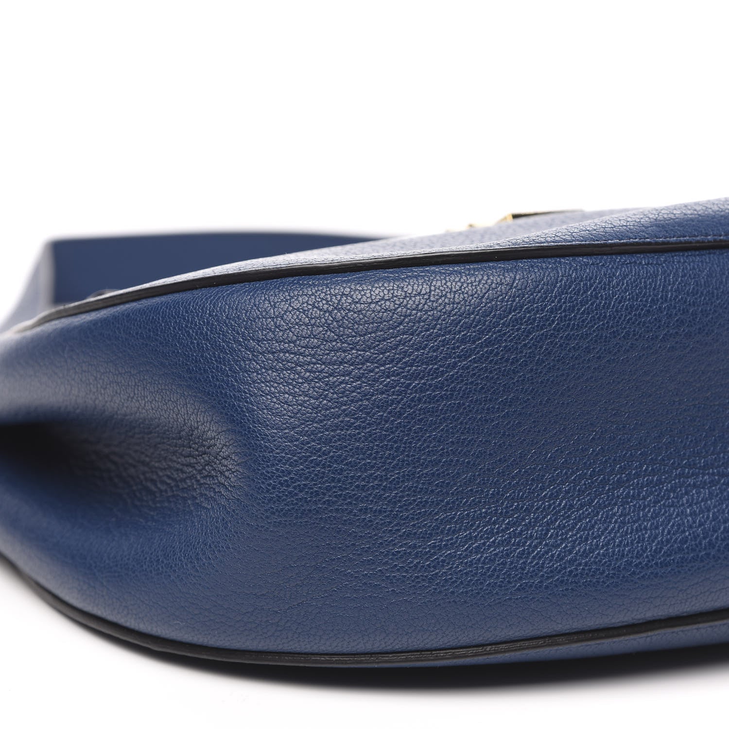 Chloe Grained Lambskin Drew Shoulder Bag Factory Blue 7 of 9