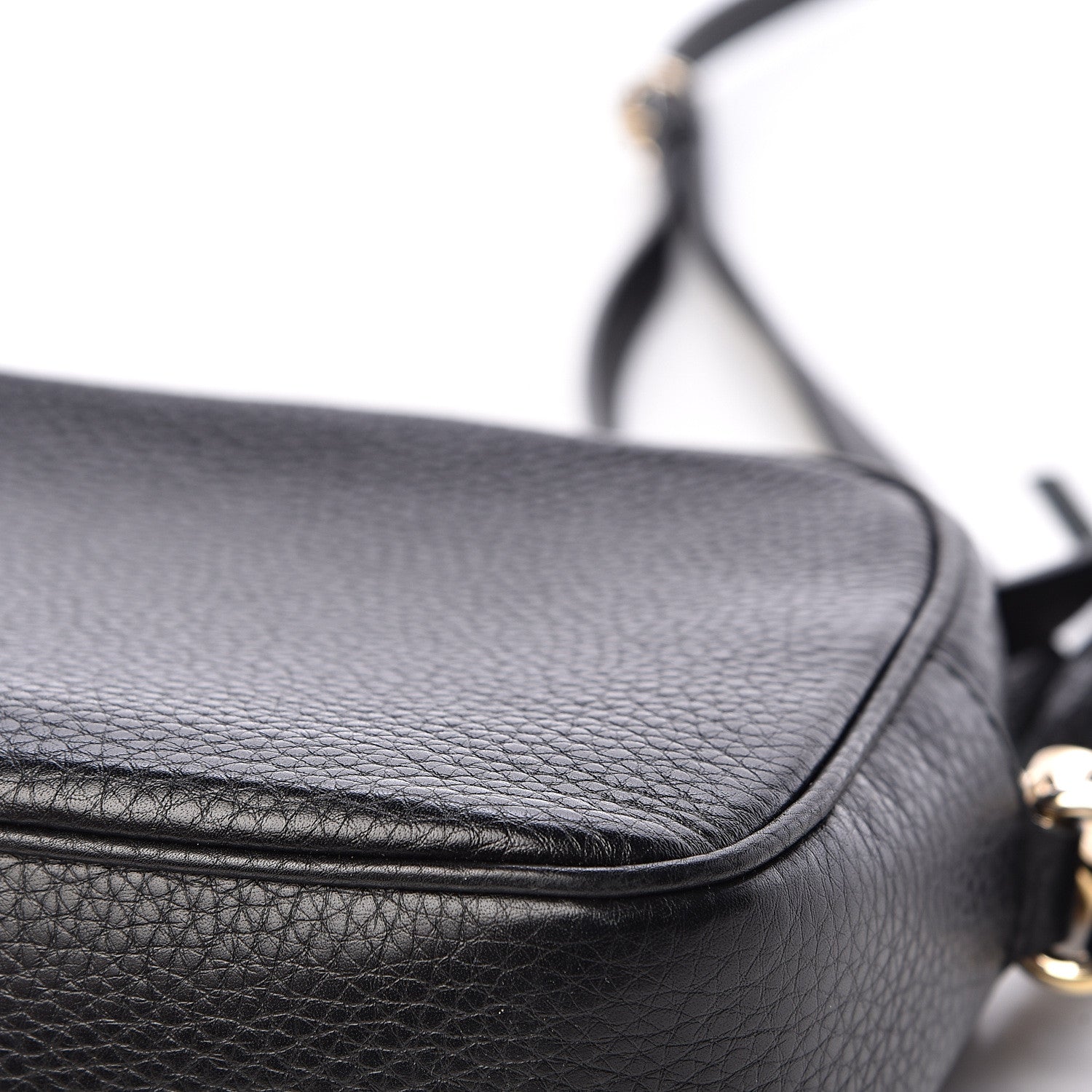 Gucci Pebbled Calfskin Small Soho Disco Bag Black 16 of 18