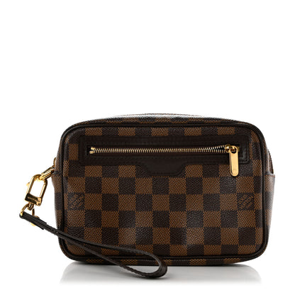 Louis Vuitton Damier Ebene Pochette Billets Macao 1 of 11