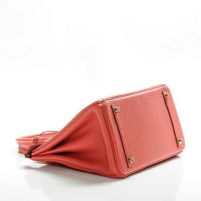 Hermes Togo Birkin 30 Rouge Pivoine 5 of 24