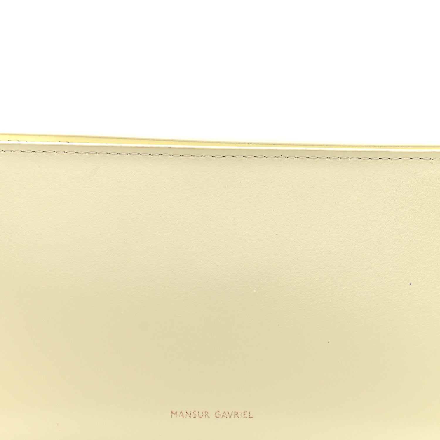 Mansur Gavriel Calfskin Pencil Shoulder Bag Creme 7 of 9