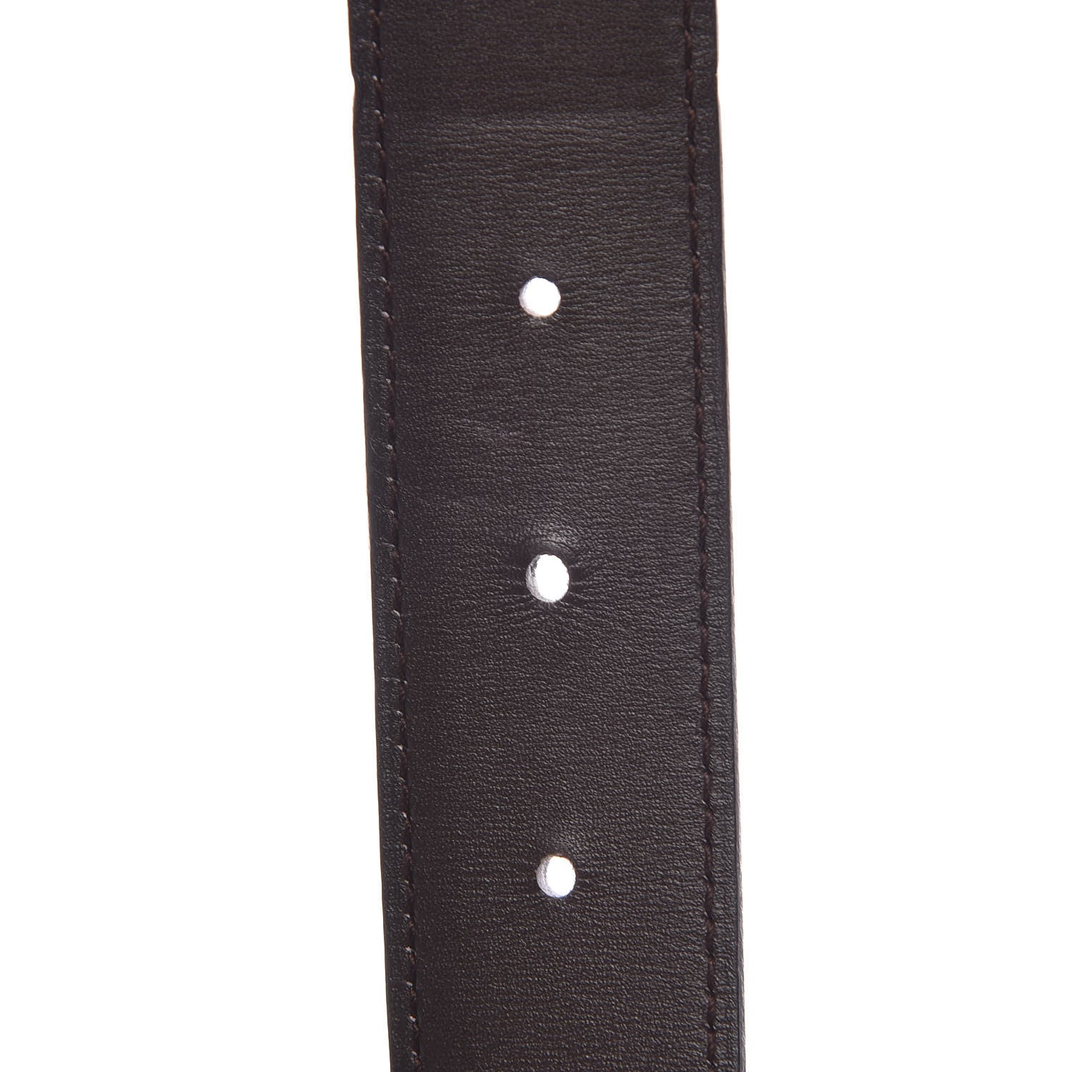 Hermes Box Chamonix 32mm H Belt 95 Black Chocolate 6 of 7