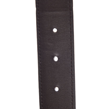 Hermes Box Chamonix 32mm H Belt 95 Black Chocolate 6 of 7