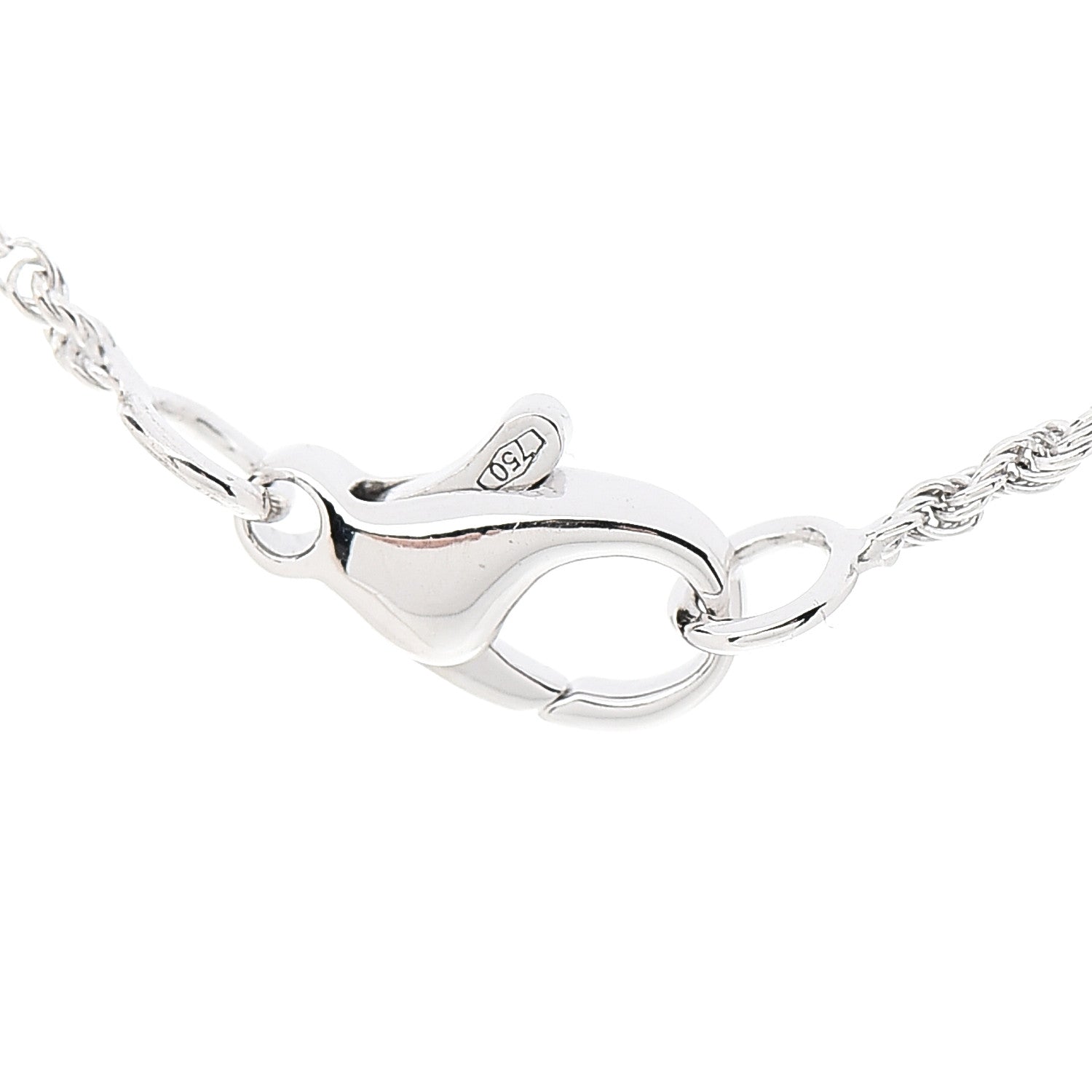 Boucheron 18K White Gold Diamond XS Serpent Boheme Necklace 5 of 6