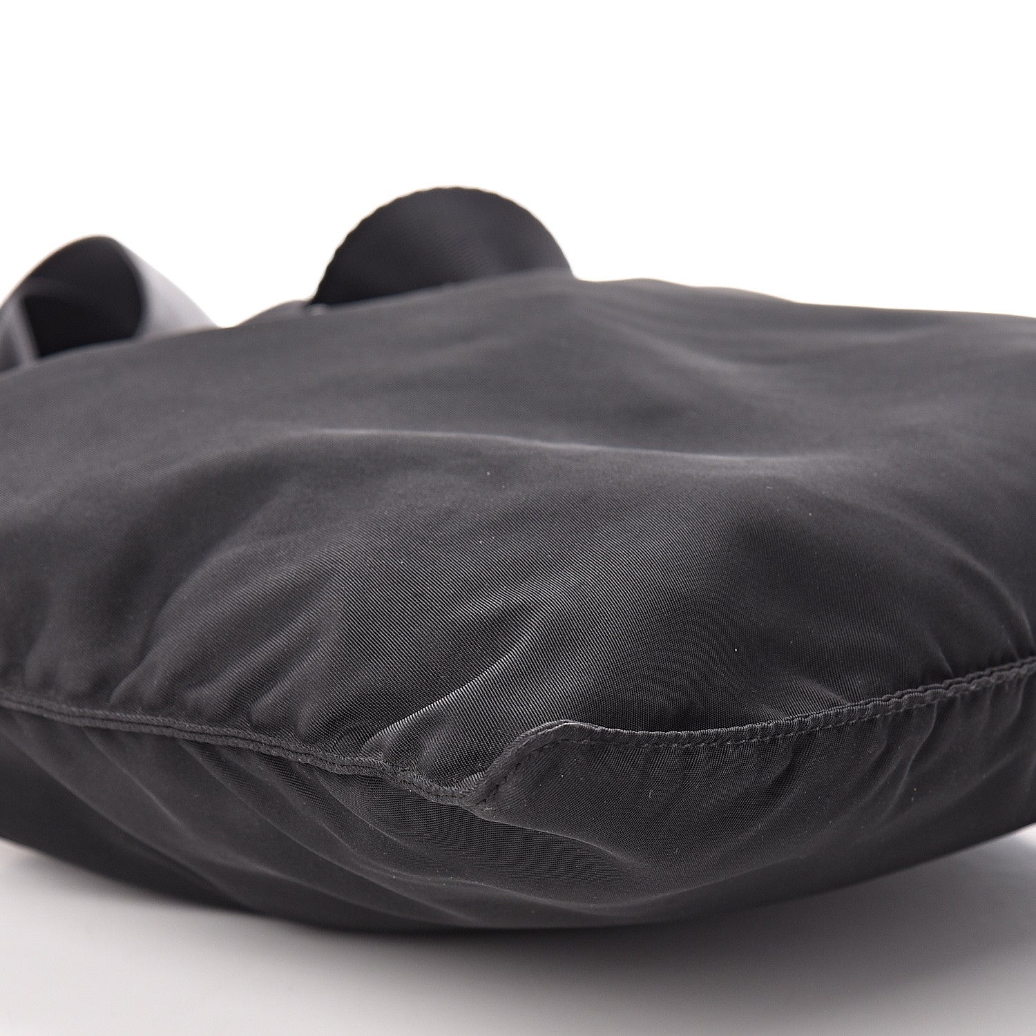 Prada Nylon Flat Messenger Bag Black 9 of 10