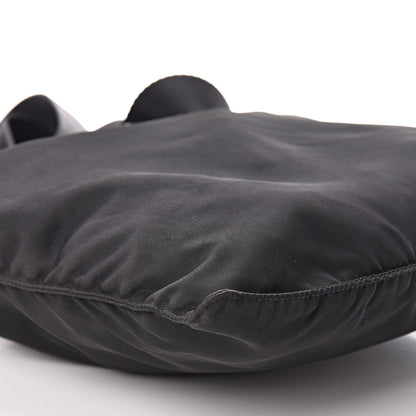 Prada Nylon Flat Messenger Bag Black 9 of 10