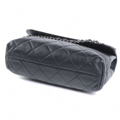 Chanel Leather Quilted In the Business Flap Bag Black 3 of 8