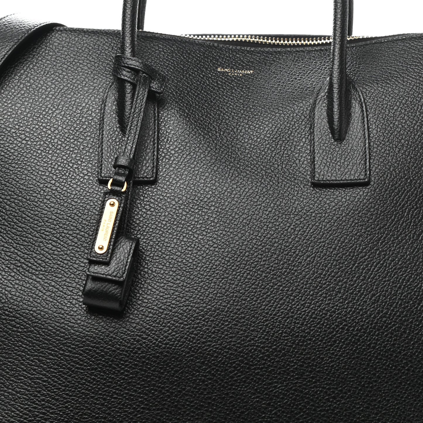 Grained Calfskin 72H Sac De Jour Black