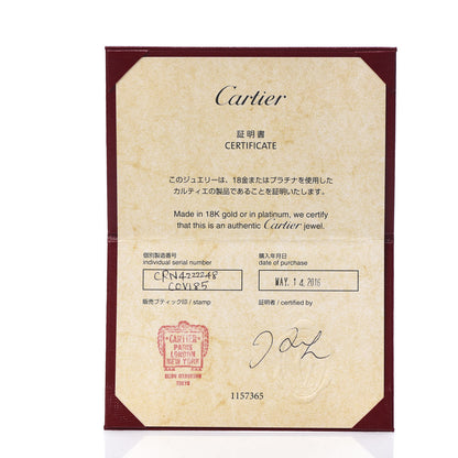 Cartier Platinum Diamond .20ct Solitaire Engagement Ring 48 4.5 5 of 5