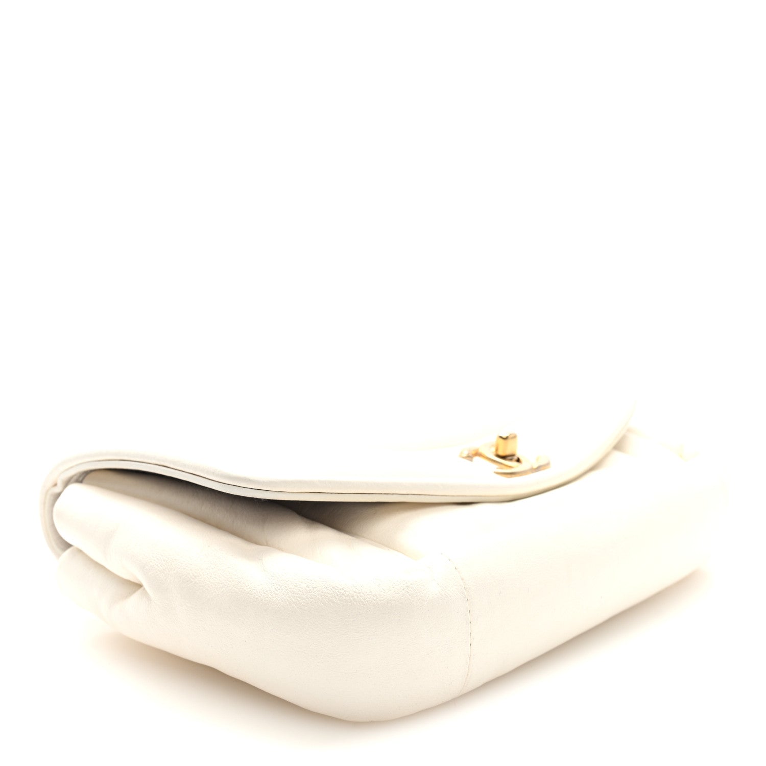 Chanel Lambskin Small Simply Flap White 4 of 10
