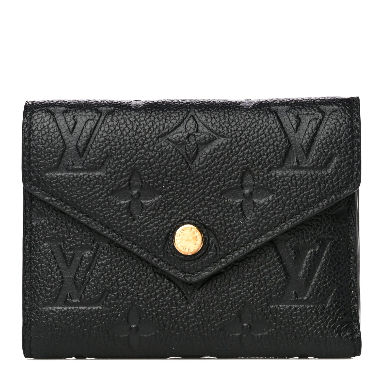 Louis Vuitton Empreinte Victorine Wallet Black 1 of 12