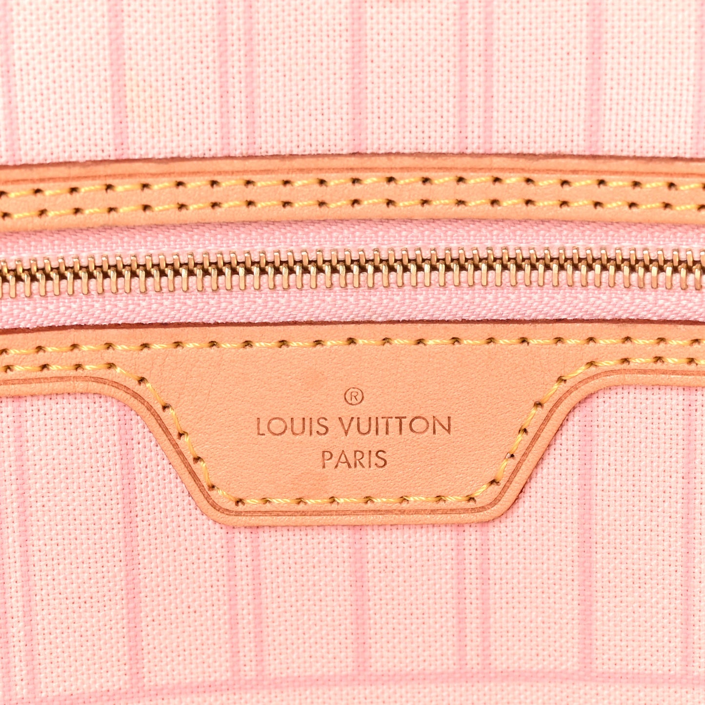 Damier Azur Neo Neverfull MM Rose Ballerine