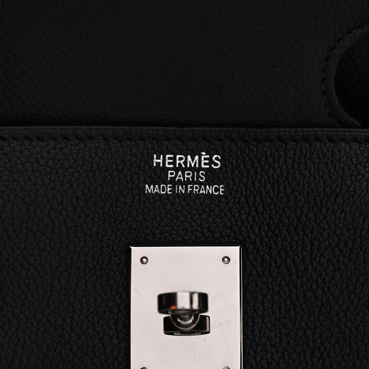 Hermes Evergrain Birkin 40 Black 10 of 23