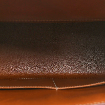 Hermes Courchevel Kelly Sellier 28 Gold 5 of 11