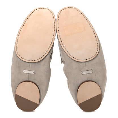 Gucci Suede Mens 1953 Horsebit Loafers 9 Oatmeal 7 of 10