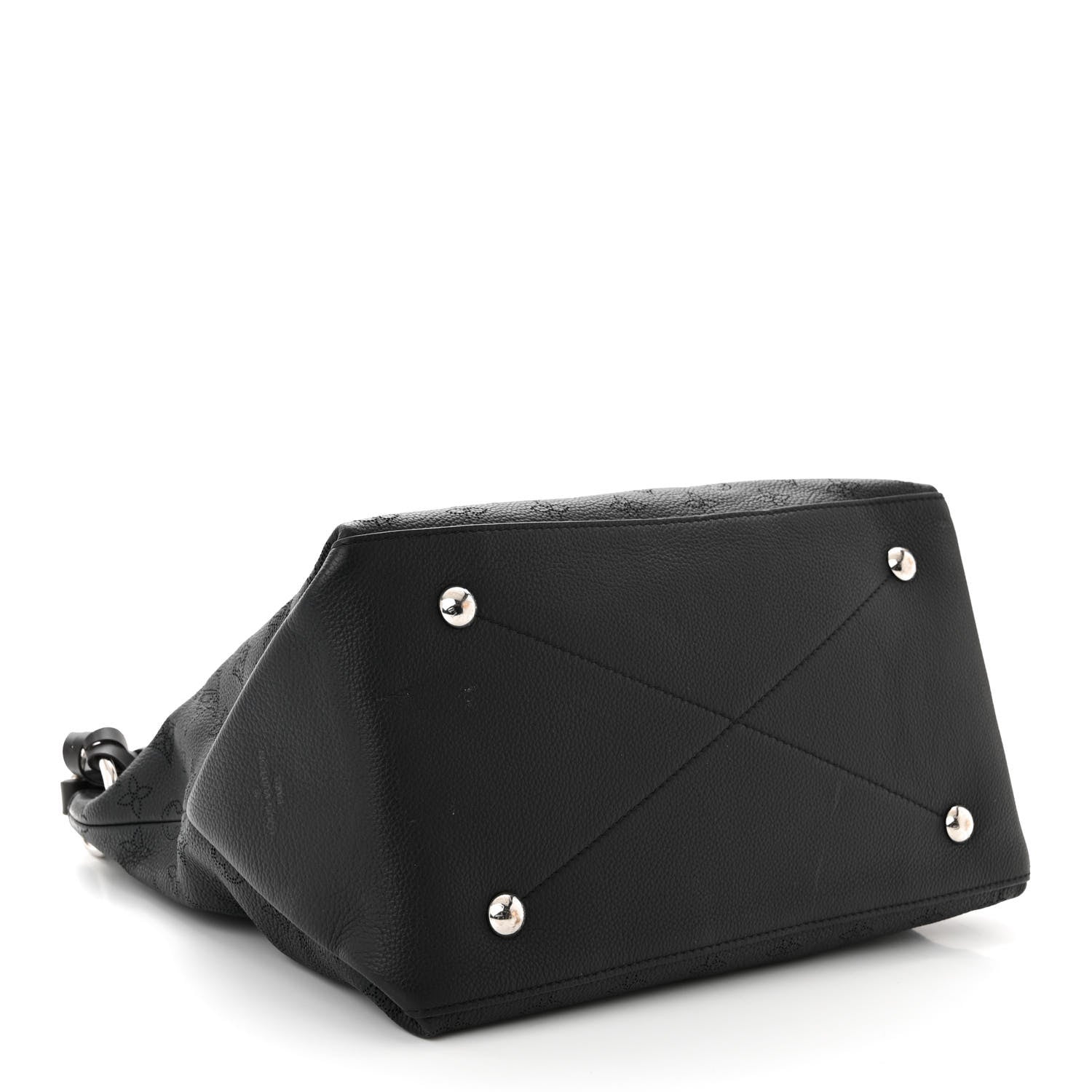Louis Vuitton Mahina Beaubourg Hobo MM Black 4 of 9