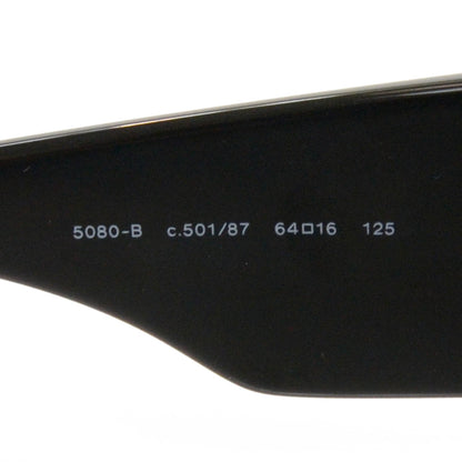 Chanel Crystal CC Logo Sunglasses 5080 B Black 5 of 6