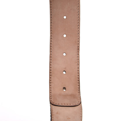 Gucci Web Interlocking GG Belt 100 40 Navy Light Blue 5 of 6