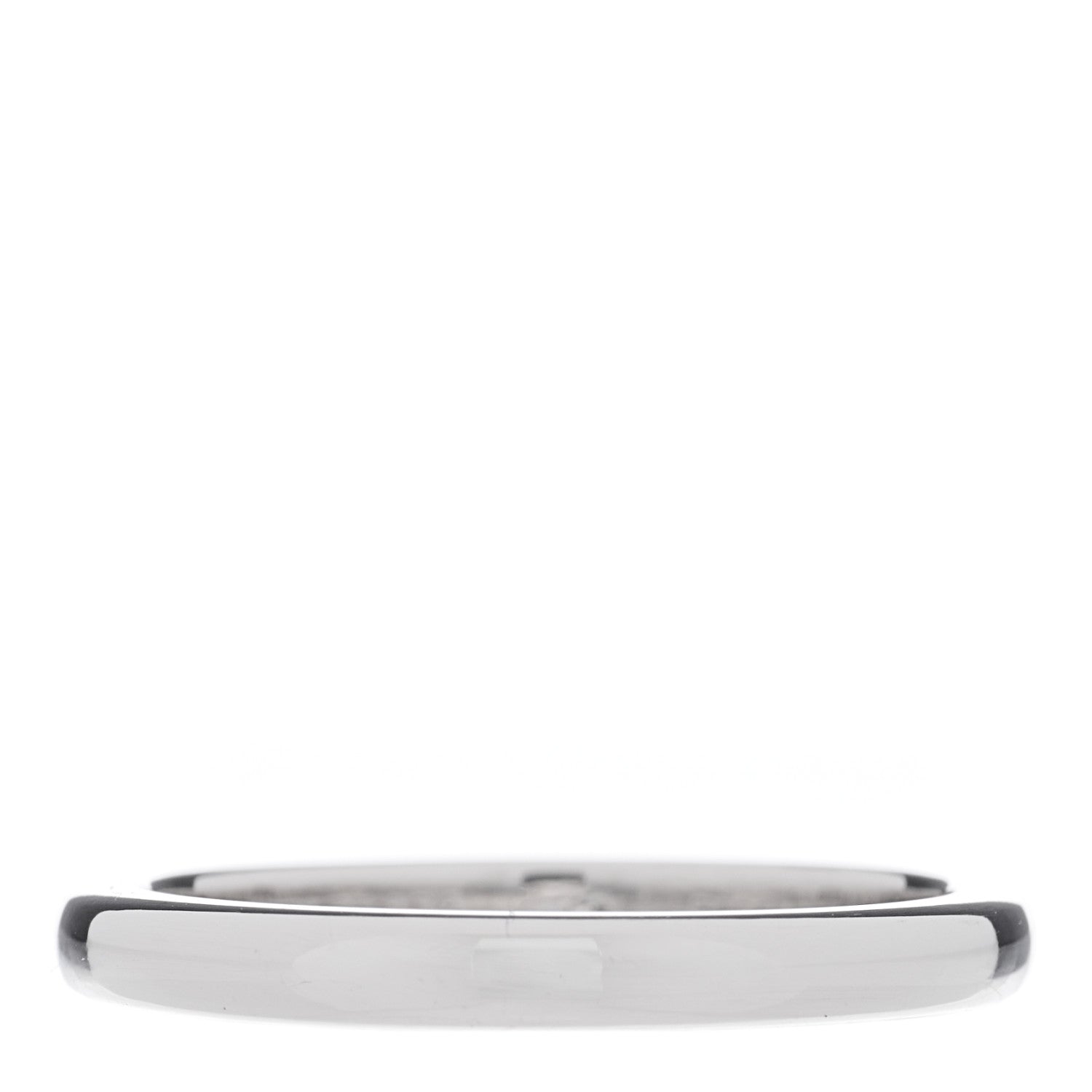 Tiffany Platinum Diamond Elsa Peretti Band Ring 56 7.5 3 of 4