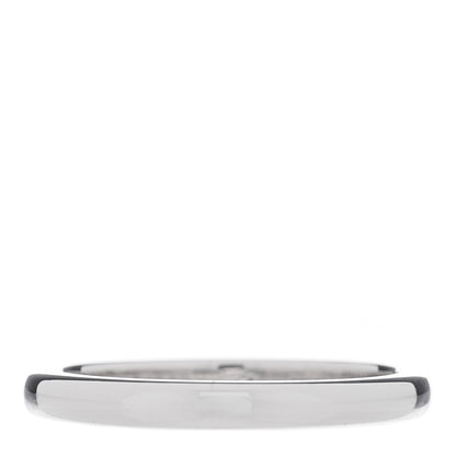 Tiffany Platinum Diamond Elsa Peretti Band Ring 56 7.5 3 of 4