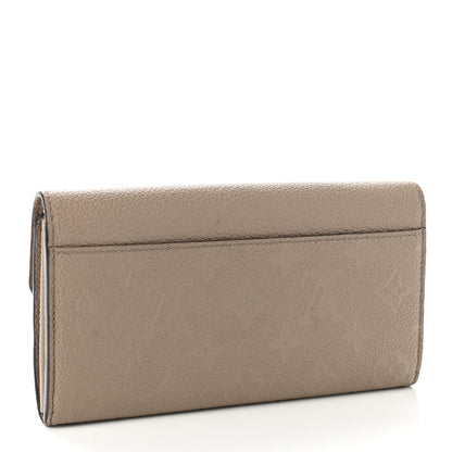 Louis Vuitton Empreinte Sarah Wallet NM Tourterelle 3 of 8