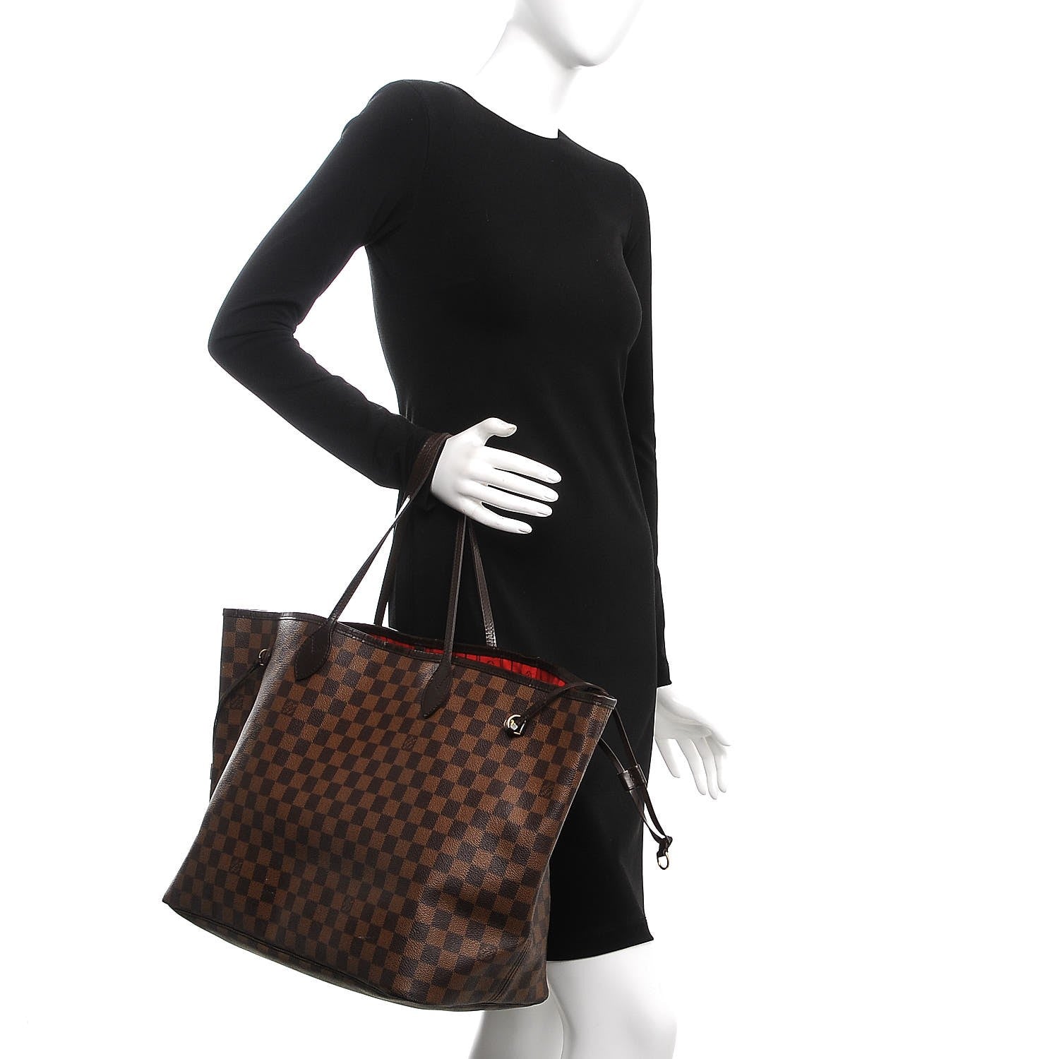 Louis Vuitton Damier Ebene Neverfull GM 2 of 19