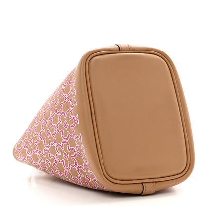 Hermes Swift Micro Lucky Daisy Picotin Lock Chai Rose White 4 of 10