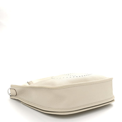 Hermes Taurillon Clemence Evelyne III PM Gris Perle 4 of 10