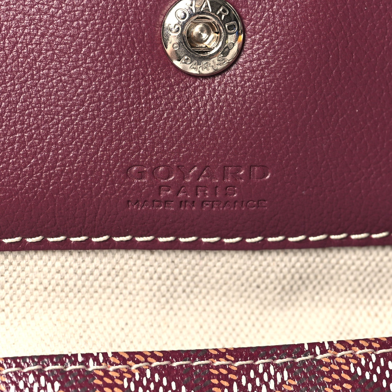 Goyard Goyardine Saint Louis PM Bordeaux 7 of 10