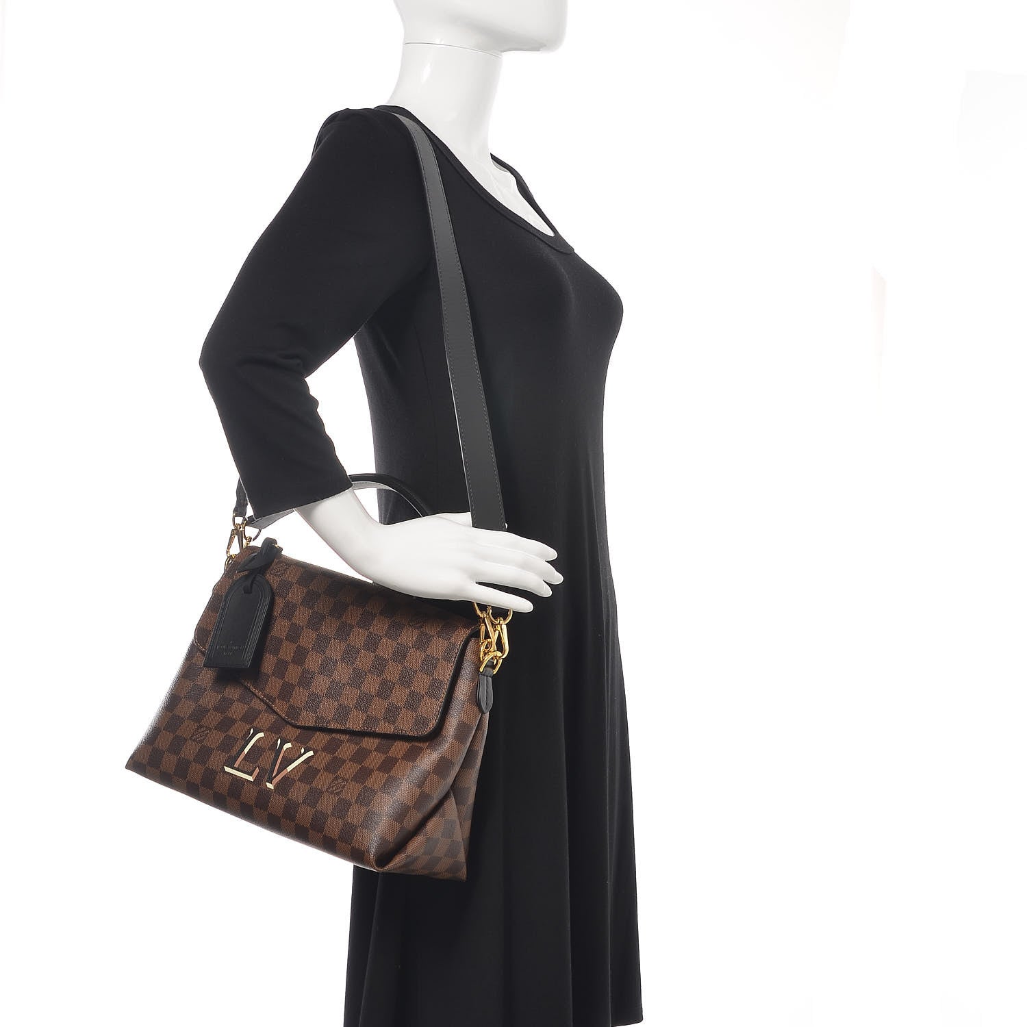 Louis Vuitton Damier Ebene Beaubourg MM 2 of 10