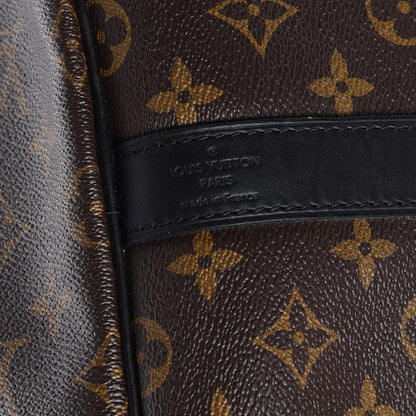 Louis Vuitton Monogram Macassar Keepall Bandouliere 55 7 of 10