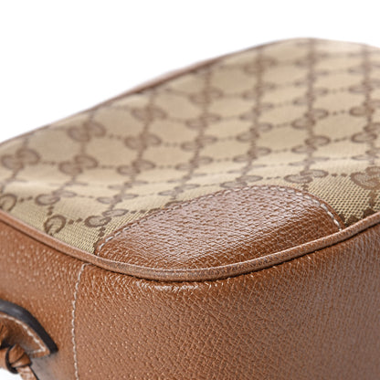 Gucci Monogram Mini Bree Messenger Bag Beige Tabacco 8 of 16