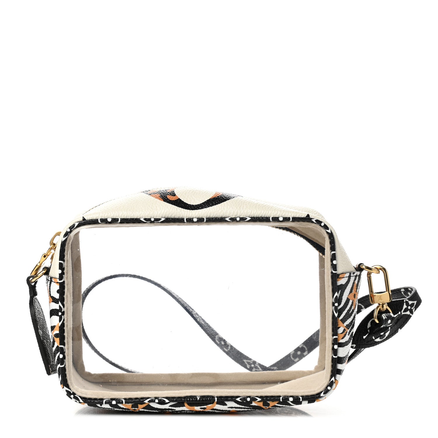 Louis Vuitton Monogram Giant Jungle Beach Pouch Ivory 1 of 7