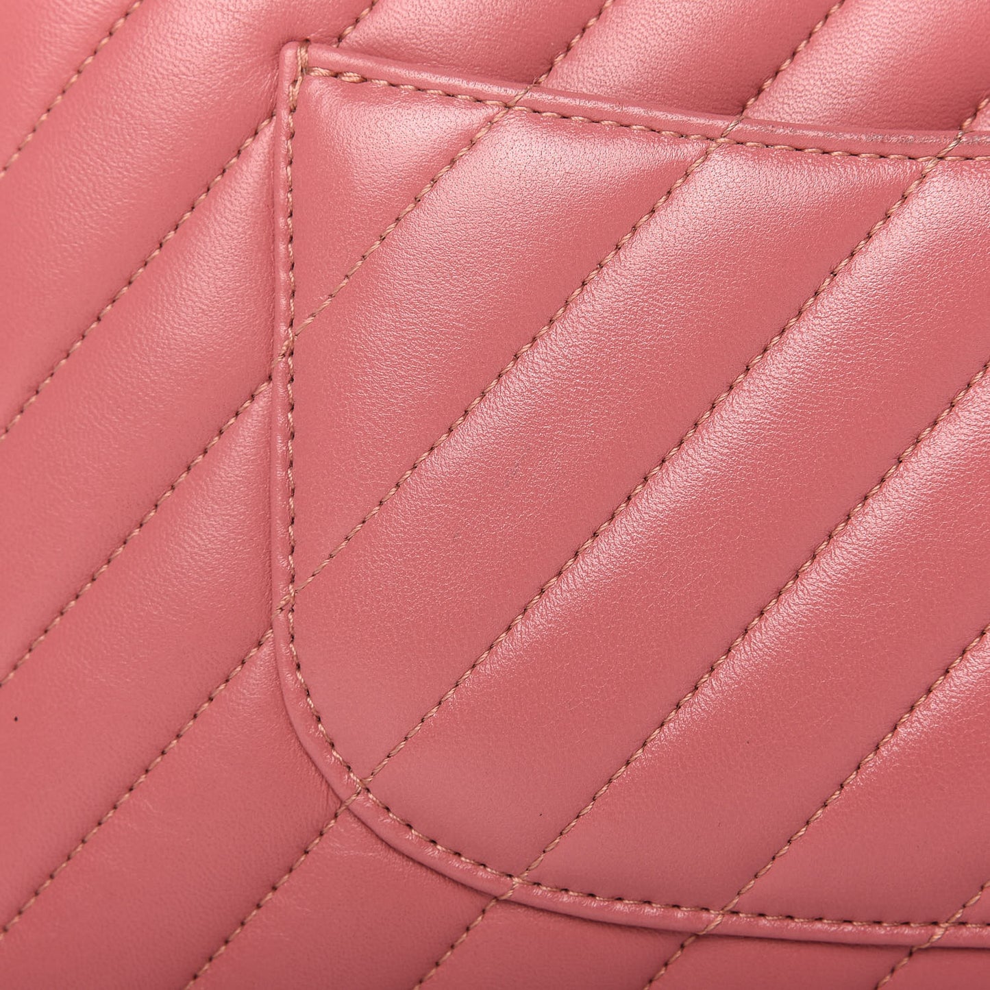 Lambskin Chevron Quilted Small Trendy CC Dual Handle Flap Bag Light Pink
