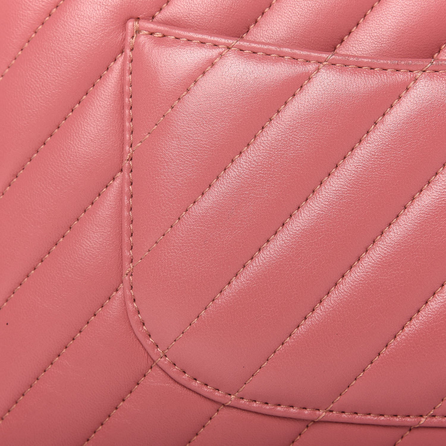 Chanel Lambskin Chevron Quilted Small Trendy CC Dual Handle Flap Bag Light Pink 15 of 15