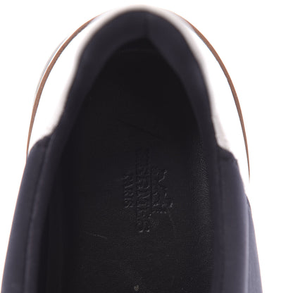 Hermes Technical Canvas Womens Miles Sneakers 39 Marine White 8 of 10