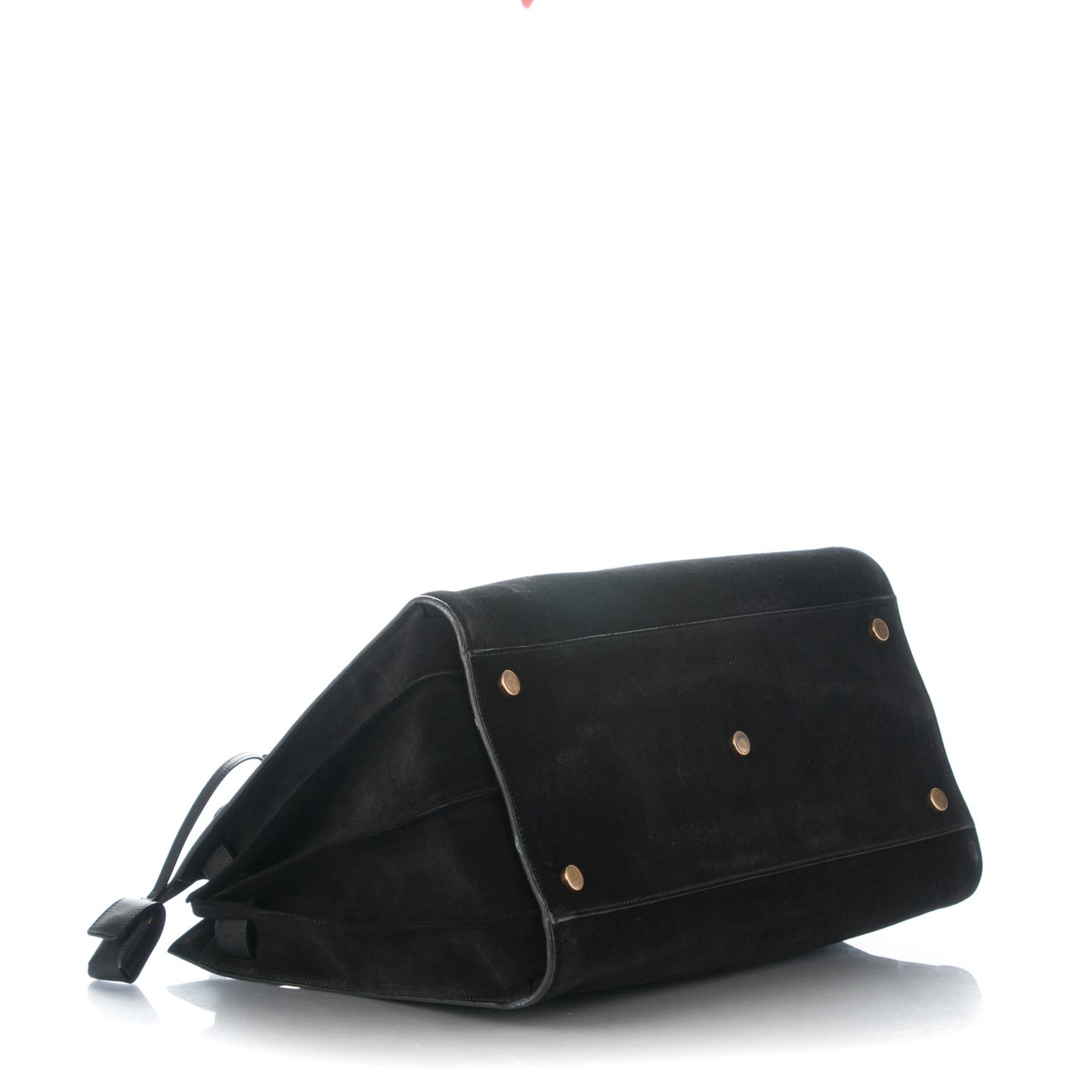 Suede Large Sac de Jour Carryall Black