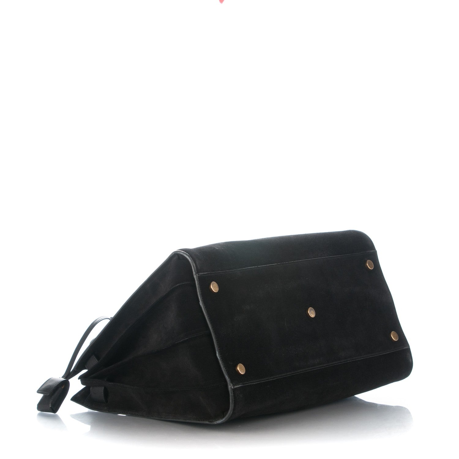 Saint Laurent Suede Large Sac de Jour Carryall Black 4 of 12