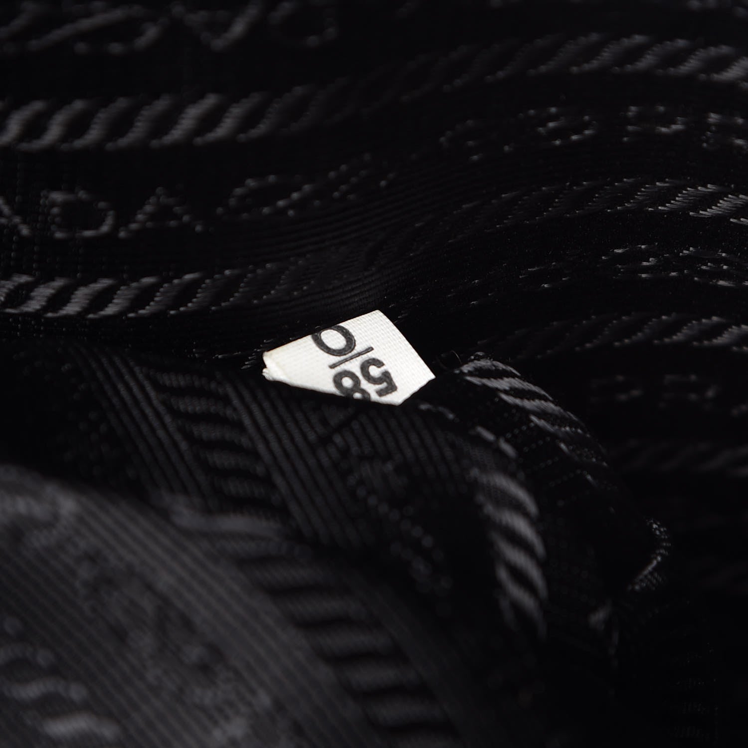 Prada Tessuto Nylon Saffiano Metal Triangle Logo Work Bag Black 8 of 34