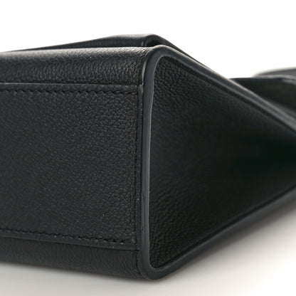 Louis Vuitton Soft Calfskin Mylockme Chain Bag BB Black 8 of 8