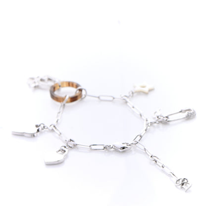 Christian Dior Logo Bracelet Silver 3 of 8