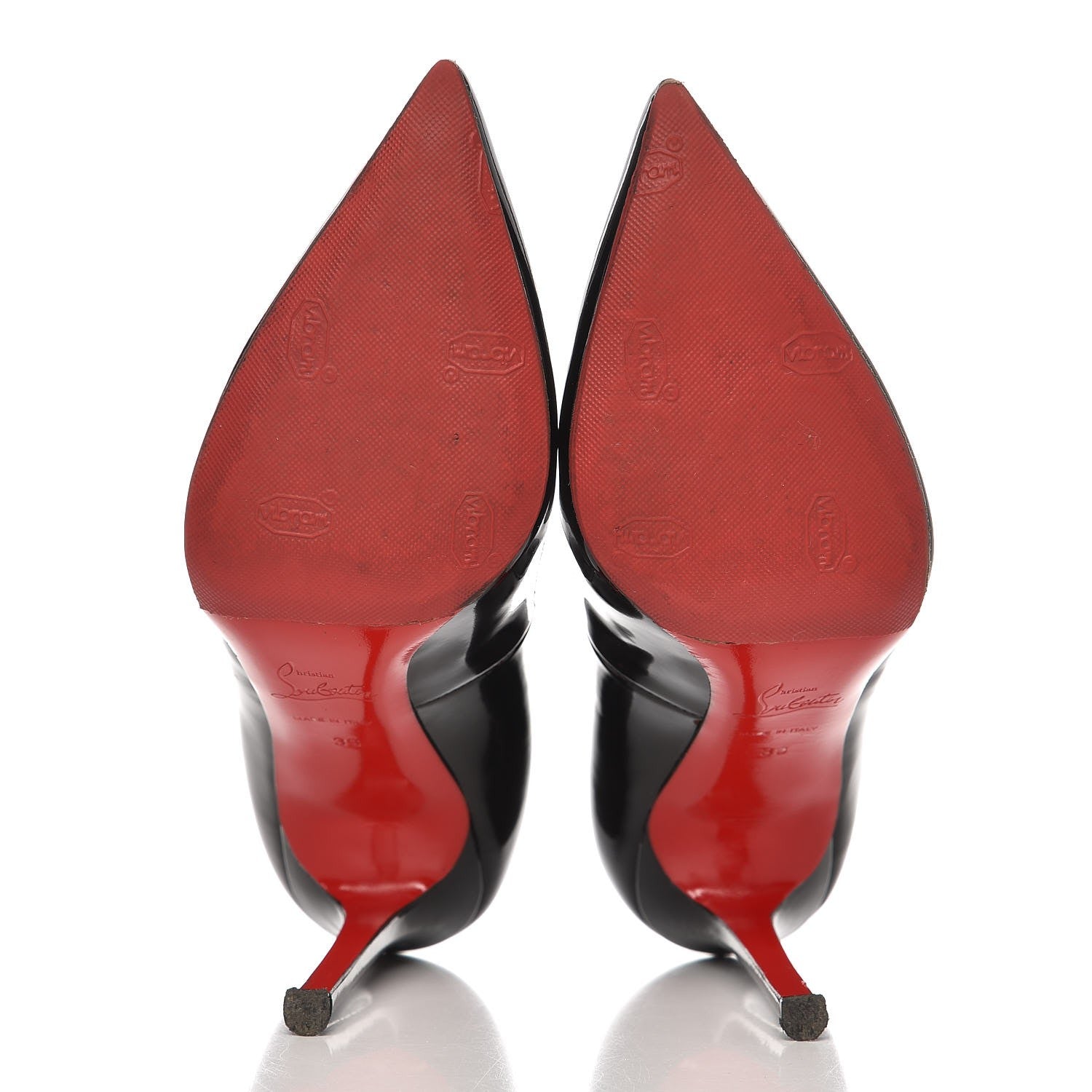Christian Louboutin Patent Pigalle 120 Pumps 39 Black 5 of 13
