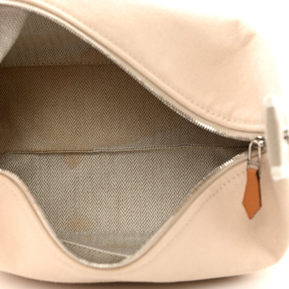 Hermes Canvas Small Bride-A-Brac Pouch Natural 5 of 7