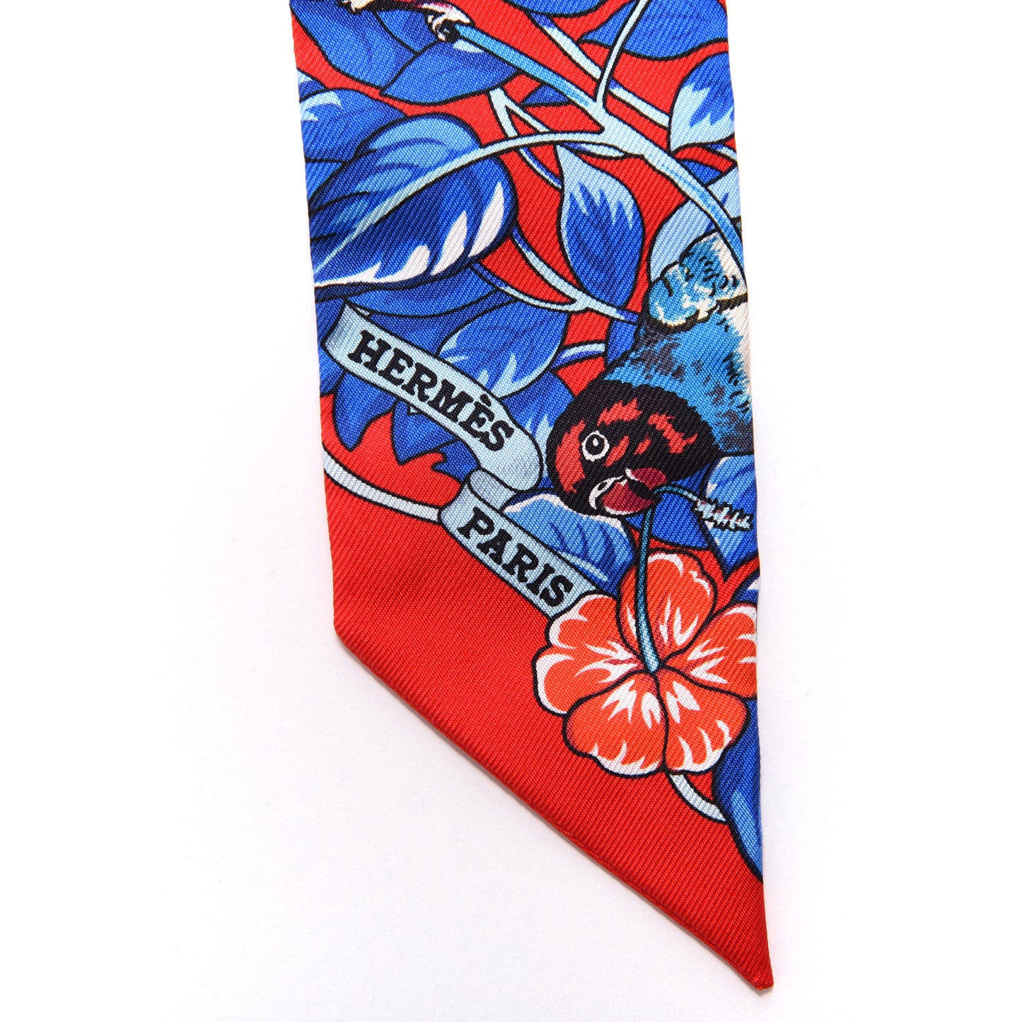 Silk Jungle Love Love Twilly Rouge Marine Fauve