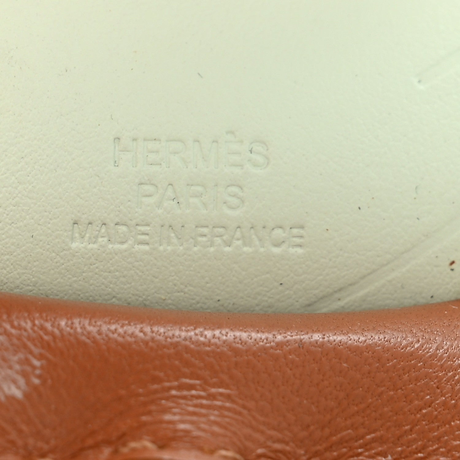 Hermes Milo Lambskin Grigri Rodeo Pegase Horse Bag Charm MM Gold Vert Cypress Vert Fizz 3 of 4