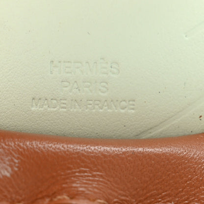 Hermes Milo Lambskin Grigri Rodeo Pegase Horse Bag Charm MM Gold Vert Cypress Vert Fizz 3 of 4